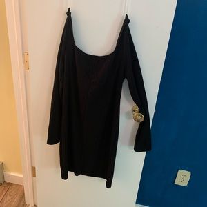 Off the shoulder dress